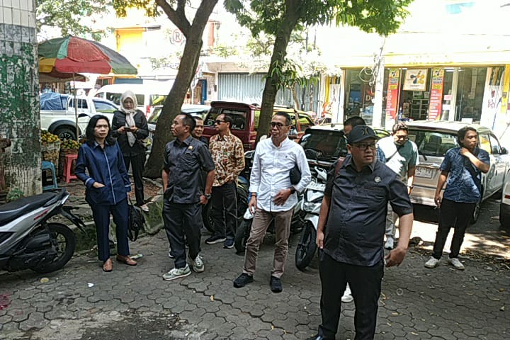Sidak DPRD Bongkar Fakta, Pot Picu Retakan Berbahaya di Pasar Besar Malang