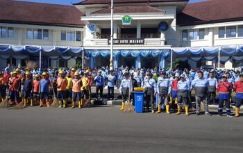 Bike to Work di Balai Kota Malang, DLH Hadir Bawa Misi Pengurangan Emisi dan Sampah
