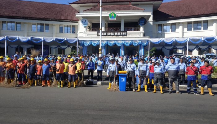 Bike to Work di Balai Kota Malang, DLH Hadir Bawa Misi Pengurangan Emisi dan Sampah