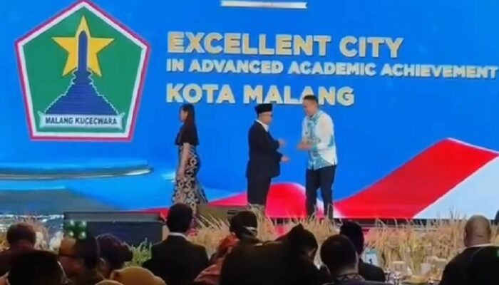Kinerja Pendidikan Diapresiasi, Kota Malang Raih Predikat Excellent City
