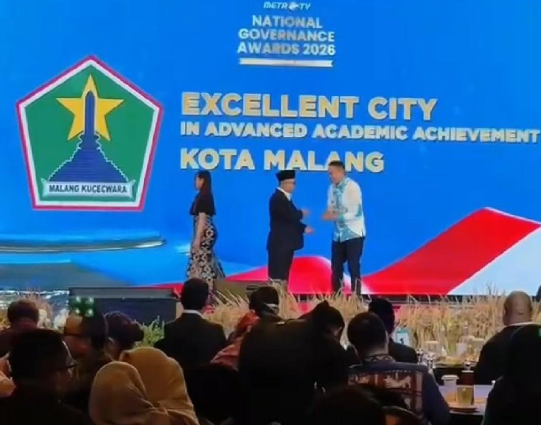 Kinerja Pendidikan Diapresiasi, Kota Malang Raih Predikat Excellent City