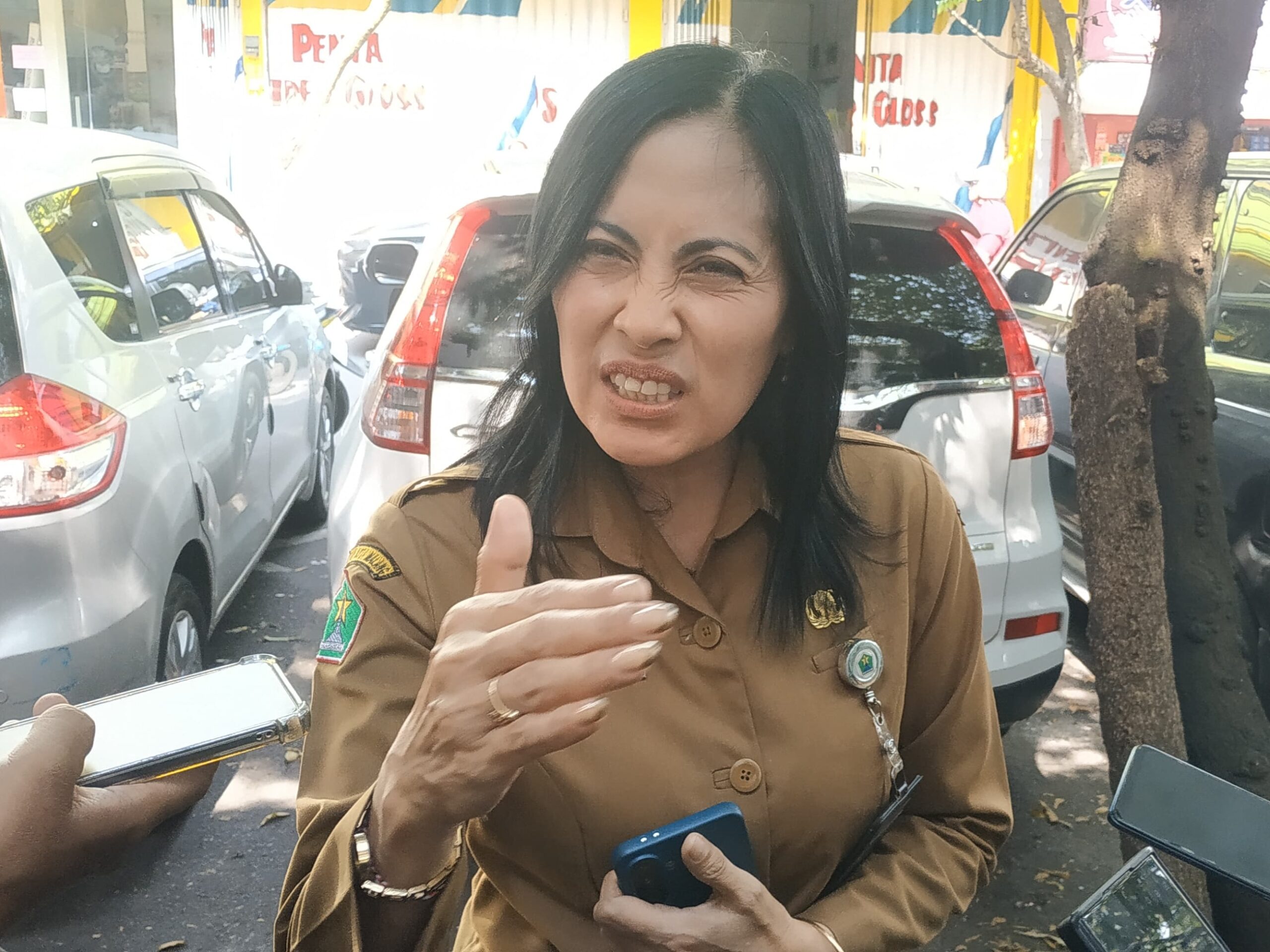 Diskopindag Kota Malang Siapkan Penanganan Tembok Retak Pasar Besar Malang, Tunggu Teknis PUPR