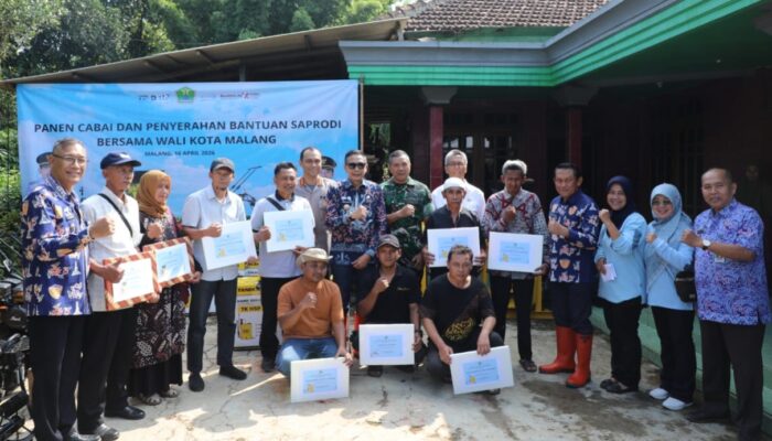 Tak Ingin Petani Jalan di Tempat, Pemkot Malang Suntik Saprodi dan Teknologi