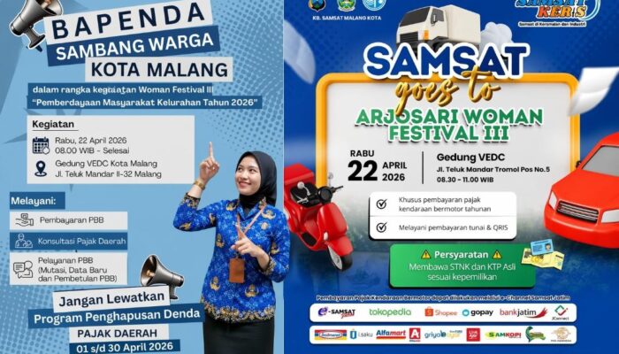 Bapenda Jemput Bola di Woman Festival III, Warga Bisa Urus Pajak dan Kendaraan Sekaligus