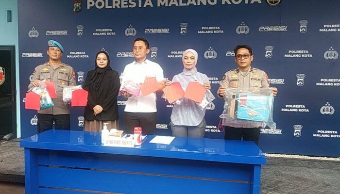 Polisi Tangkap Dua Pelaku Pembuangan Bayi di Malang