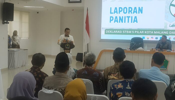 5 Pilar STBM Dideklarasikan, Dinkes Temukan Satu Kasus BABS di Oro-Oro Dowo