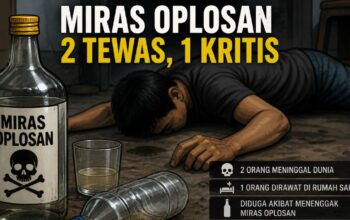 Dua Warga Kota Batu Meninggal Diduga Usai Konsumsi Miras Oplosan