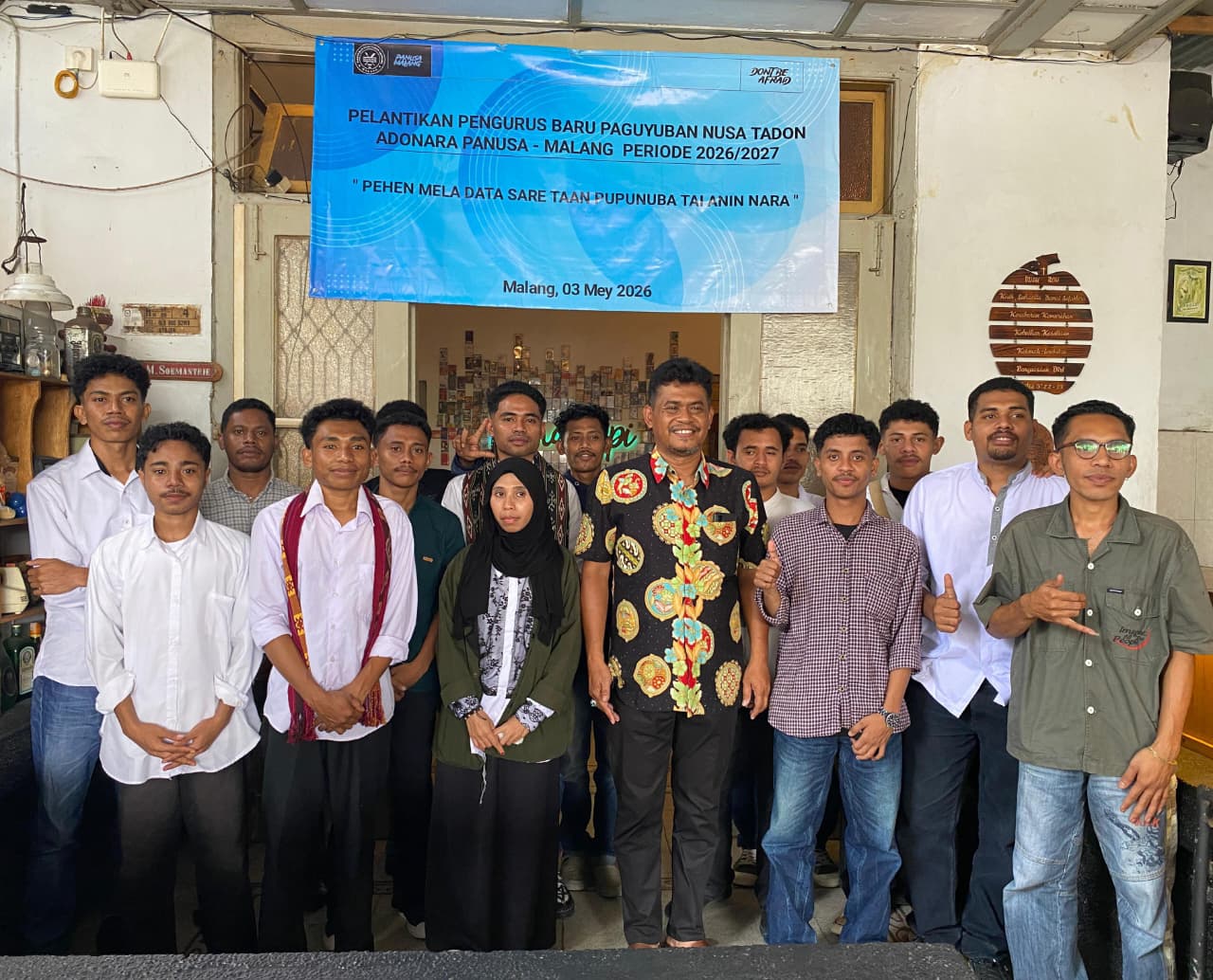 PANUSA Malang Lantik Pengurus Baru 2026–2027, Siap Perkuat Jaringan Warga Adonara di Perantauan