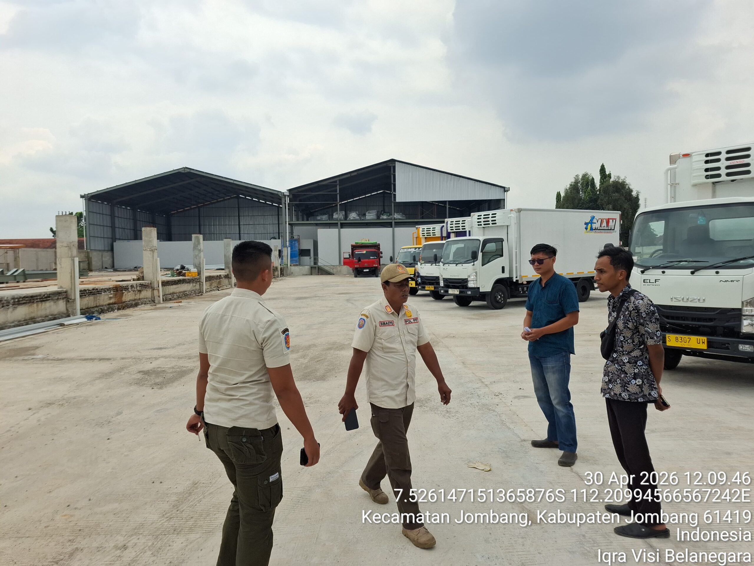 Gerbang Dibuka Tanpa Izin, Aktivitas CV JPN Jombang Kembali Disorot Satpol PP