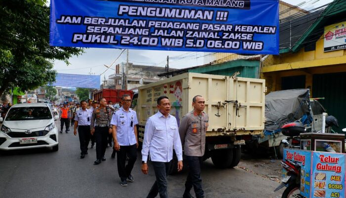 PKL Kebalen Ditata, DPRD Kota Malang Minta Pasar Tak Lagi Menjajah Jalan Raya