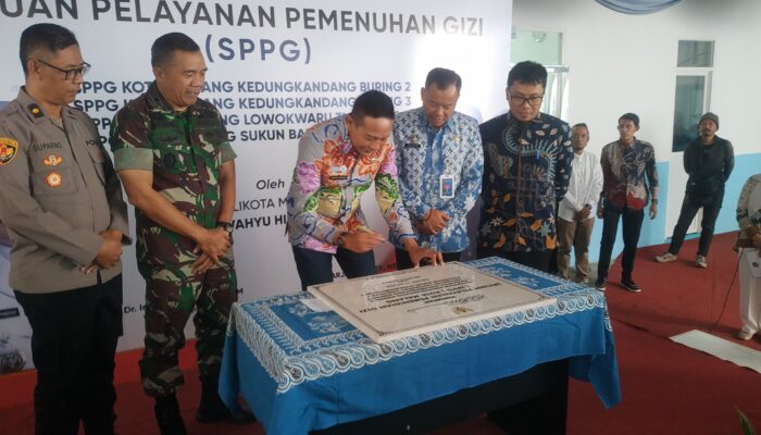Perkuat Program Gizi Nasional, Wali Kota Malang Resmikan 4 SPPG Sekaligus