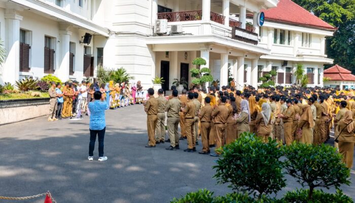 Pemkot Malang Komitmen Lestarikan Budaya Lewat Lomba Permainan Tradisional di HUT ke-112 Kota Malang