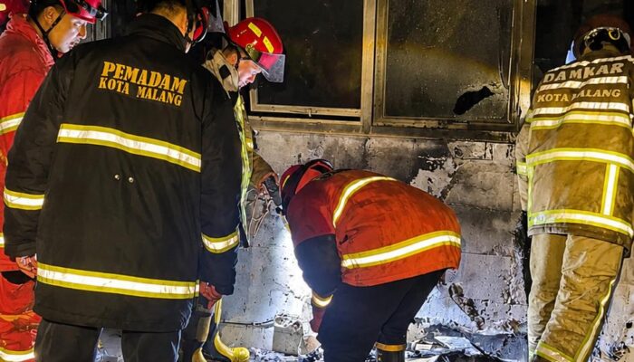 Ruang Praktikum Teknik Mesin Polinema Terbakar, Tak Ada Korban Jiwa