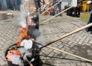 Ribuan Gram Narkoba hingga Uang Palsu Dimusnahkan Kejari Kota Malang