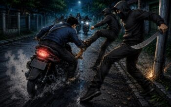 Aksi Brutal Gangster di Diwek Jombang, Pemuda 25 Tahun Kena Bacok di Punggung