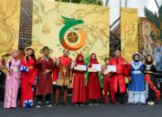 Meriah HUT ke-76 SMPN 3 Kota Malang, Siswa Tampil Budaya Dunia
