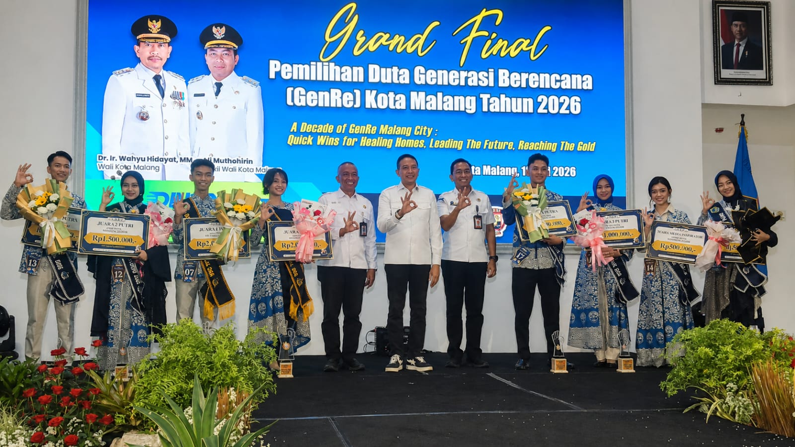 Wali Kota Malang Dorong Duta GENRE Jadi Garda Edukasi Remaja