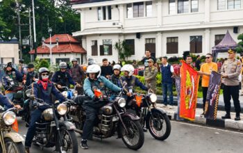 Wali Kota Malang Lepas 500 Motor Klasik Internasional, Balai Kota Berubah Jadi Panggung Nostalgia