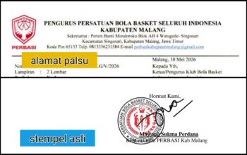 Konflik Perbasi Kabupaten Malang Memanas, Desakan Investigasi Tata Kelola Administrasi Mengarah ke Perbasi Jatim