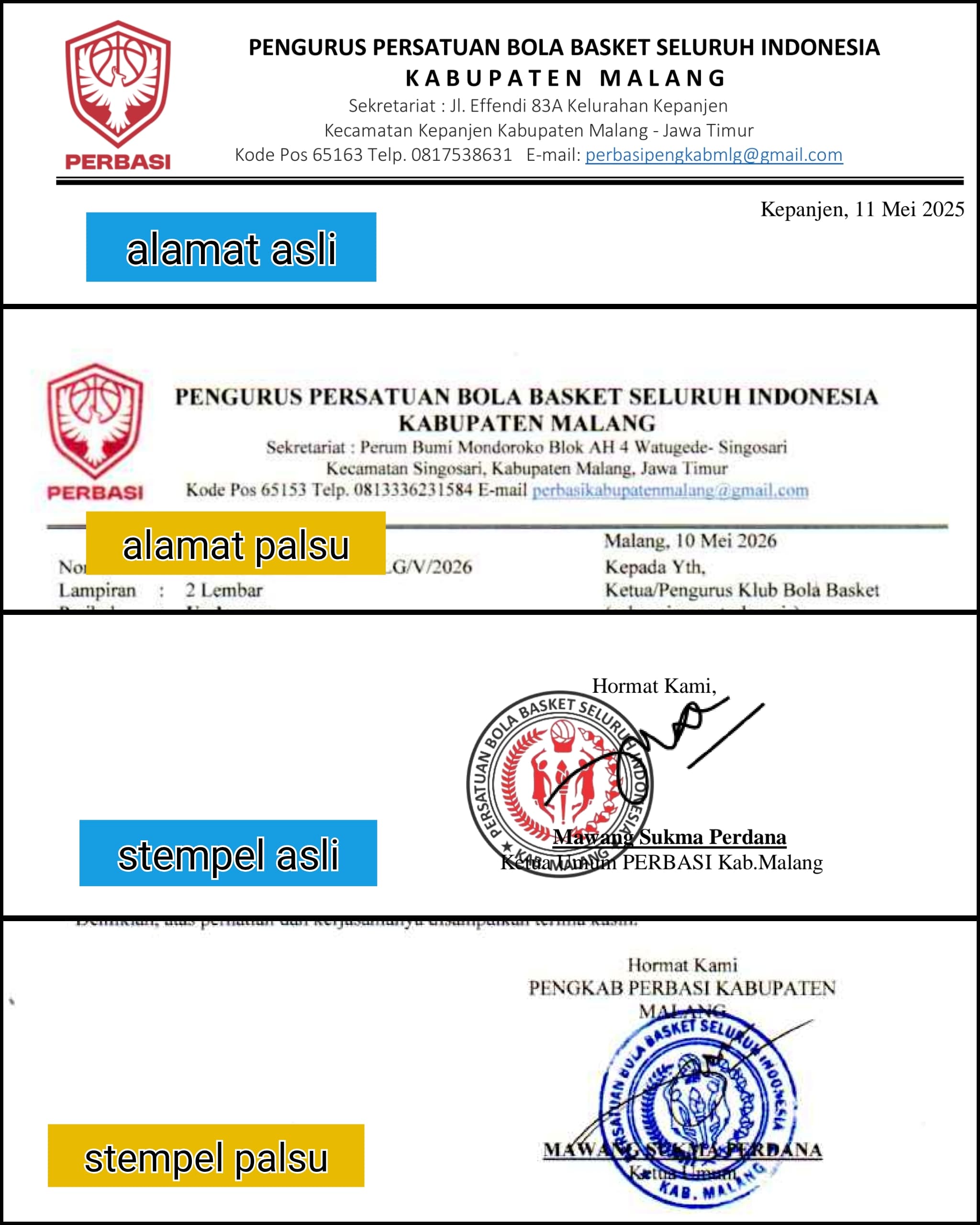 Konflik Perbasi Kabupaten Malang Memanas, Desakan Investigasi Tata Kelola Administrasi Mengarah ke Perbasi Jatim