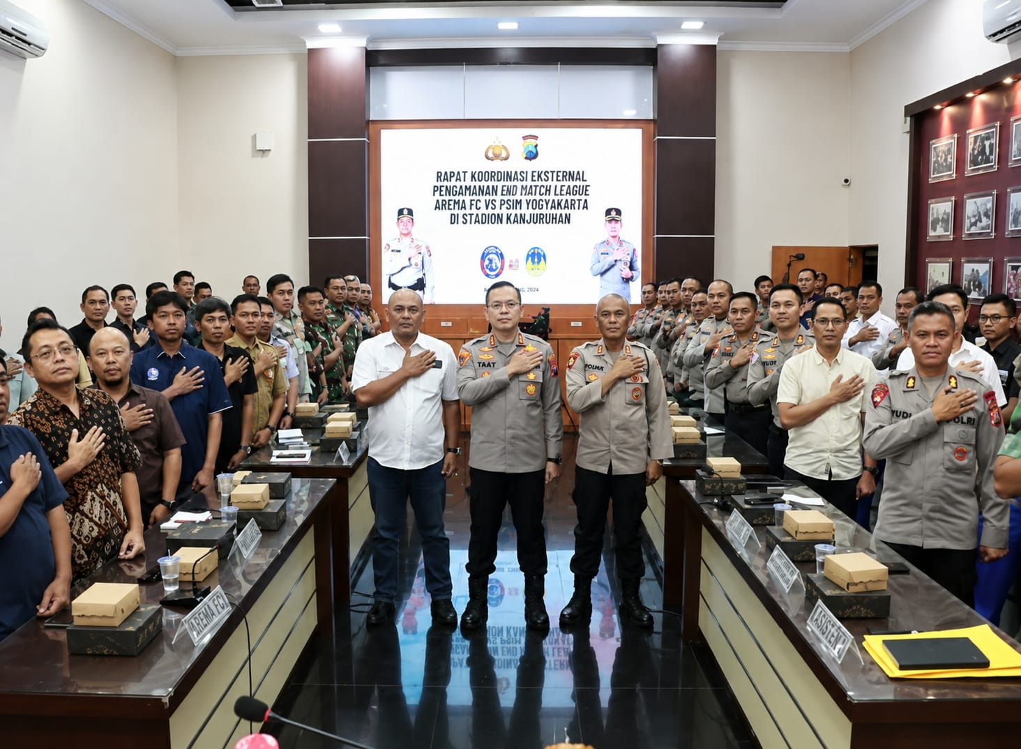 Kapolres Malang Turunkan Seribu Personel untuk Laga Penutup Arema FC