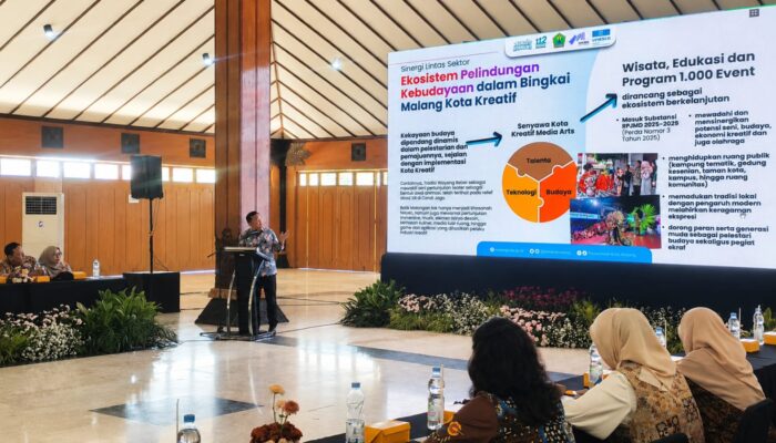 Segudang Potensi Budaya Kota Malang Siap Digenjot, Ali Muthohirin Bicara Ekosistem Kreatif