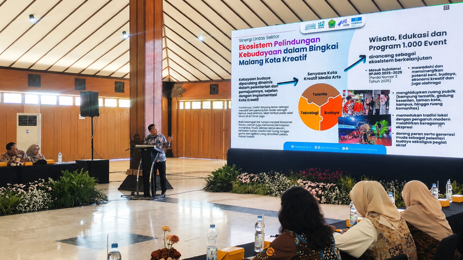 Segudang Potensi Budaya Kota Malang Siap Digenjot, Ali Muthohirin Bicara Ekosistem Kreatif