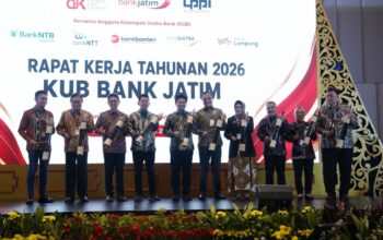 Perkuat Sinergi dan Transformasi, Bank Jatim Gelar Rapat Kerja Tahunan 2026 KUB Bank Jatim