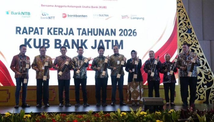 Perkuat Sinergi dan Transformasi, Bank Jatim Gelar Rapat Kerja Tahunan 2026 KUB Bank Jatim