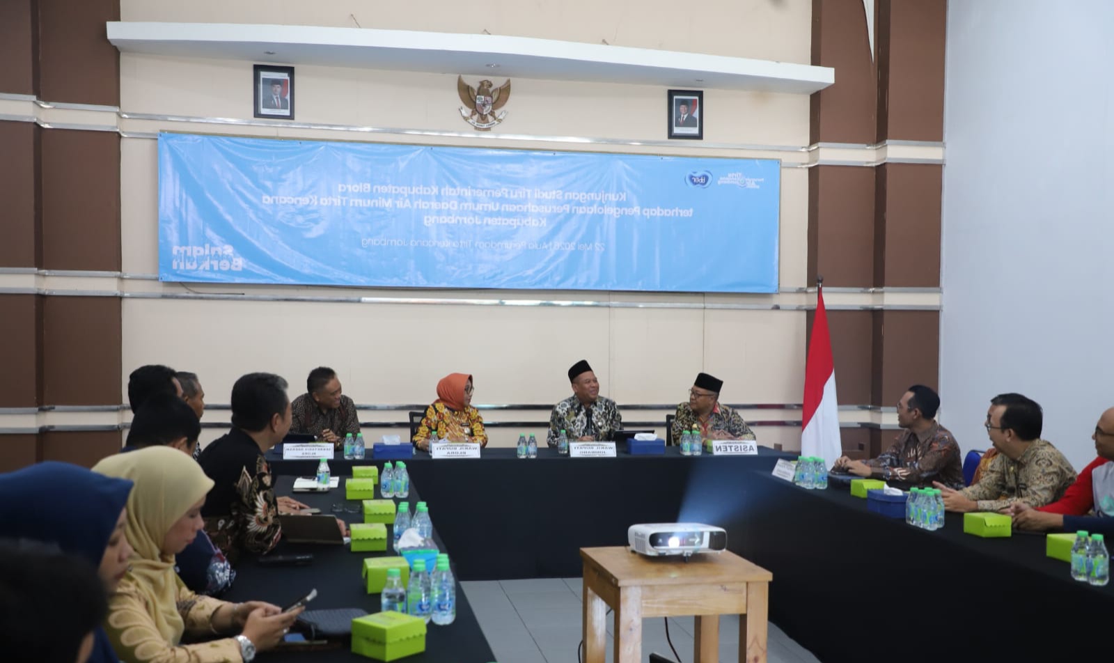 Pemkab Blora Belajar Pengelolaan Air Bersih ke Perumdam Tirta Kencana Jombang