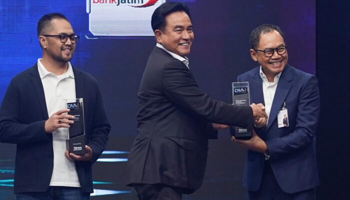 Sukses Lakukan Transformasi JConnect, Bank Jatim Raih Penghargaan dalam Ajang Digital Innovation Award 2026