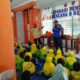 Puluhan Anak TK Antusias Ikuti Edukasi Keselamatan dari Damkar Jombang