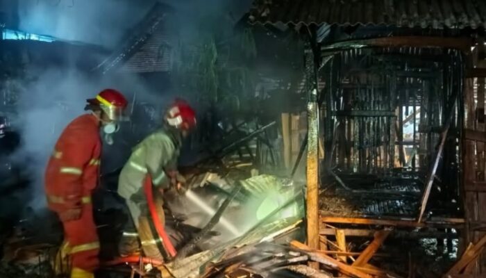 Kebakaran Kandang Ayam di Desa Grobogan Jombang, Tidak Ada Korban Jiwa