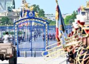 Presiden Prabowo Disambut Upacara Kehormatan Kenegaraan di Les Invalides Paris
