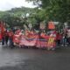 May Day 2026 di Balai Kota Malang, Massa SPBI Turun Jalan Tuntut Cabut UU Cipta Kerja