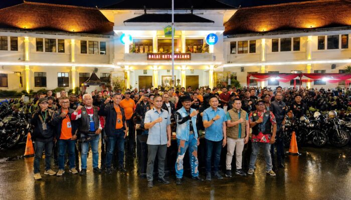 Jawara Classic Bike Rally International Dimulai dari Kota Malang, Rider Tempuh 165 Kilometer ke Solo