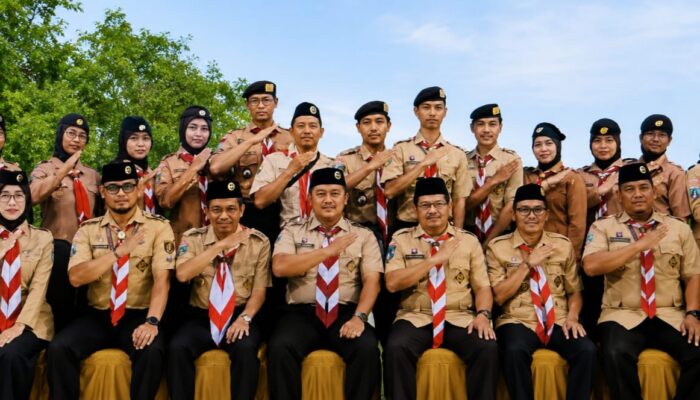 Pengurus DKC Pramuka Kota Malang Dikukuhkan, Ginanjar Yoni Ajak Generasi Muda Perkuat Jiwa Kepemimpinan