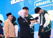 Gubernur Khofifah dan Mendikdasmen Lepas 3.600 Lulusan SMK/LKP Jawa Timur Bekerja di Luar Negeri