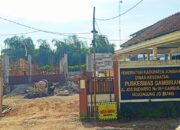 Proyek Rp 3,3 Miliar Puskesmas Gambiran Jombang Minus Progres