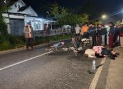Adu Banteng Dua Motor di Poncokusumo, Warga Berhamburan ke Jalan Usai Dengar Benturan Keras