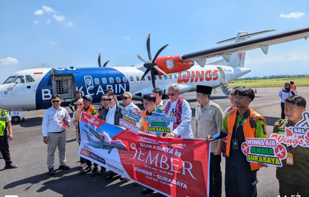 Rute Jember–Surabaya Dibuka, Gus Fawait: Jember Siap Kembali Jadi Pusat Pertumbuhan Ekonomi Ujung Timur Jawa