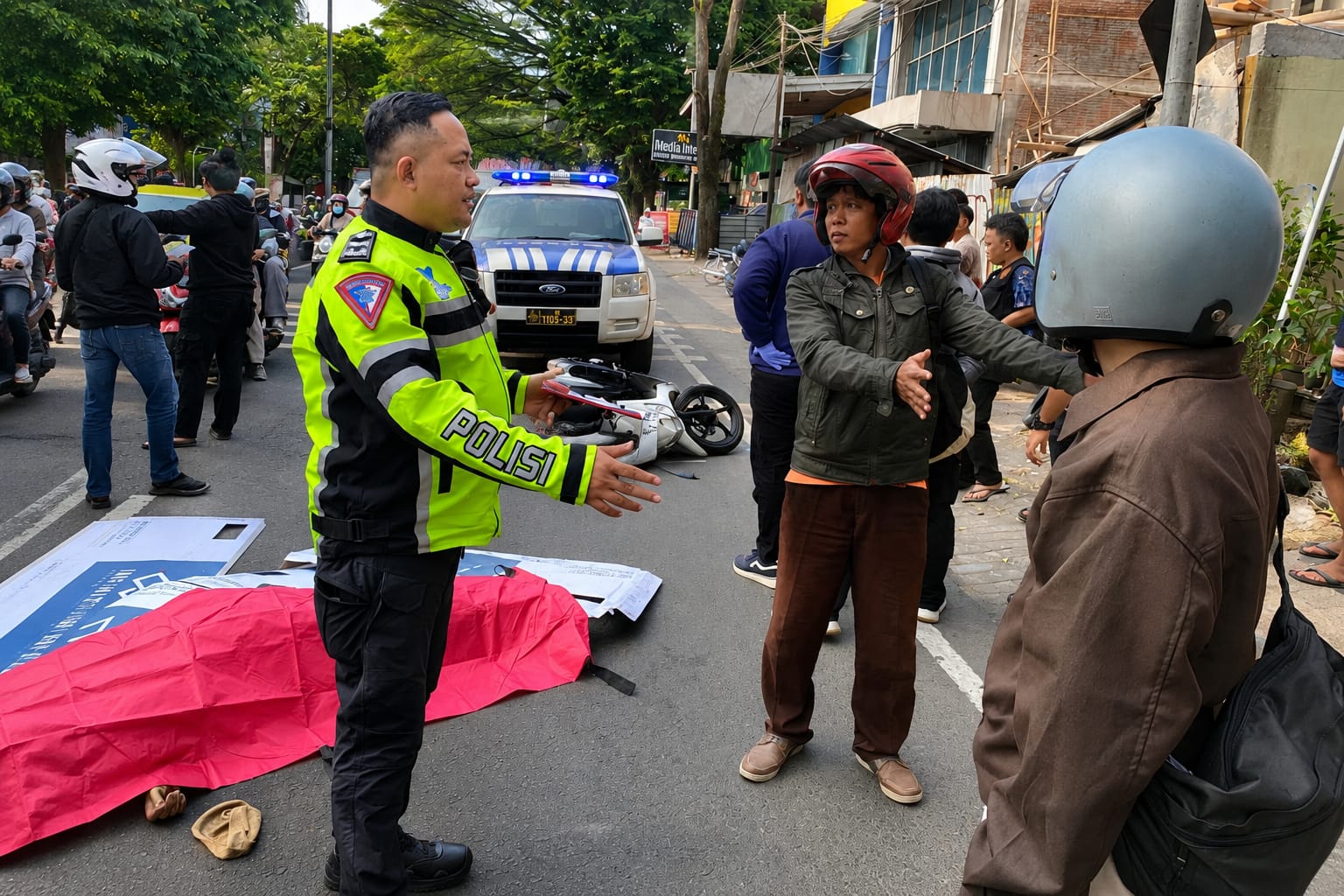 Kecelakaan Maut di Malang Akibat Pintu Mobil Terbuka, Korban Sempat Tak Dikenali