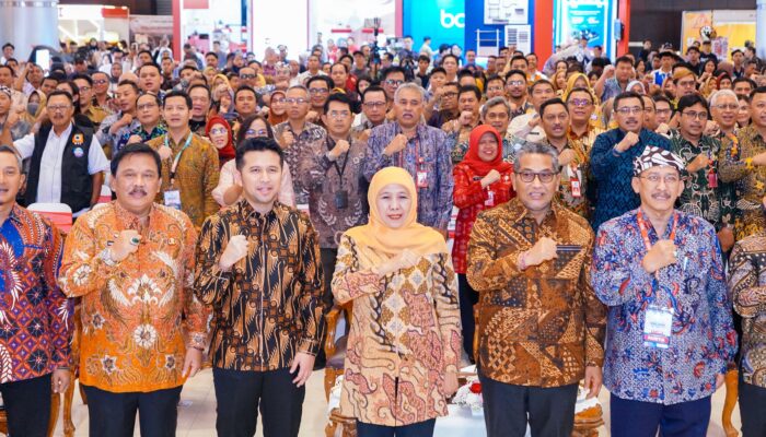 Gubernur Khofifah Buka Expo Konstruksi dan Kukuhkan Forum Jasa Konstruksi Jatim 2026