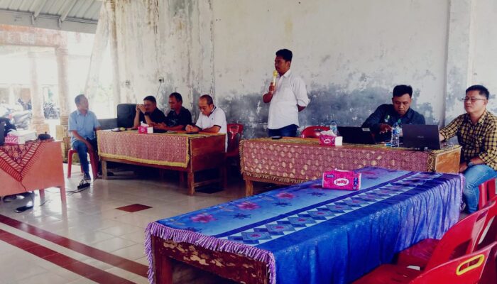 Percepatan Penataan Kawasan Hutan, Pemkab Nisel Gelar Rapat di Kantor Camat Lolomatua