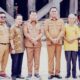 Disambut Prosesi Adat di Bawomataluo, Wabup Mentawai Dikenakan Pakaian Khas Nias Selatan