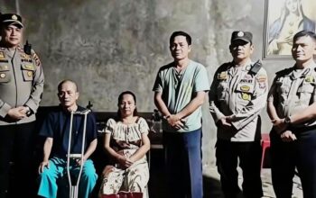 Sambut HUT Bhayangkara Ke-80, Polres Nisel Salurkan Bantuan Sosial