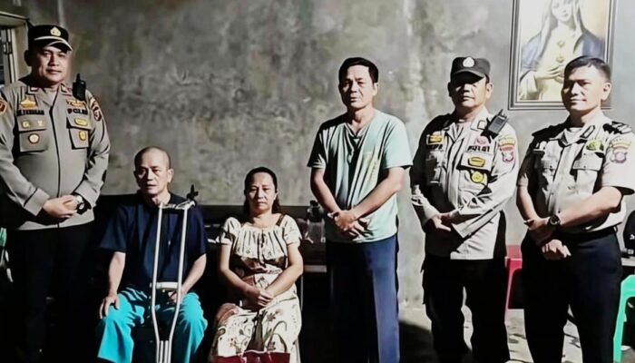 Sambut HUT Bhayangkara Ke-80, Polres Nisel Salurkan Bantuan Sosial
