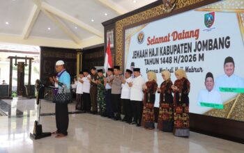 Bupati Warsubi Sambut Ratusan Jemaah Haji Jombang, Dua Jemaah Wafat Saat Beribadah