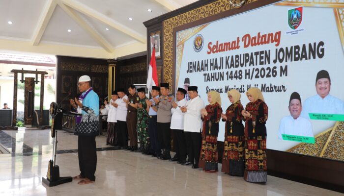 Bupati Warsubi Sambut Ratusan Jemaah Haji Jombang, Dua Jemaah Wafat Saat Beribadah