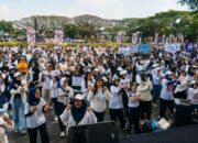 Ribuan Warga Malang Turun Jalan Kawal Program Makan Bergizi Gratis